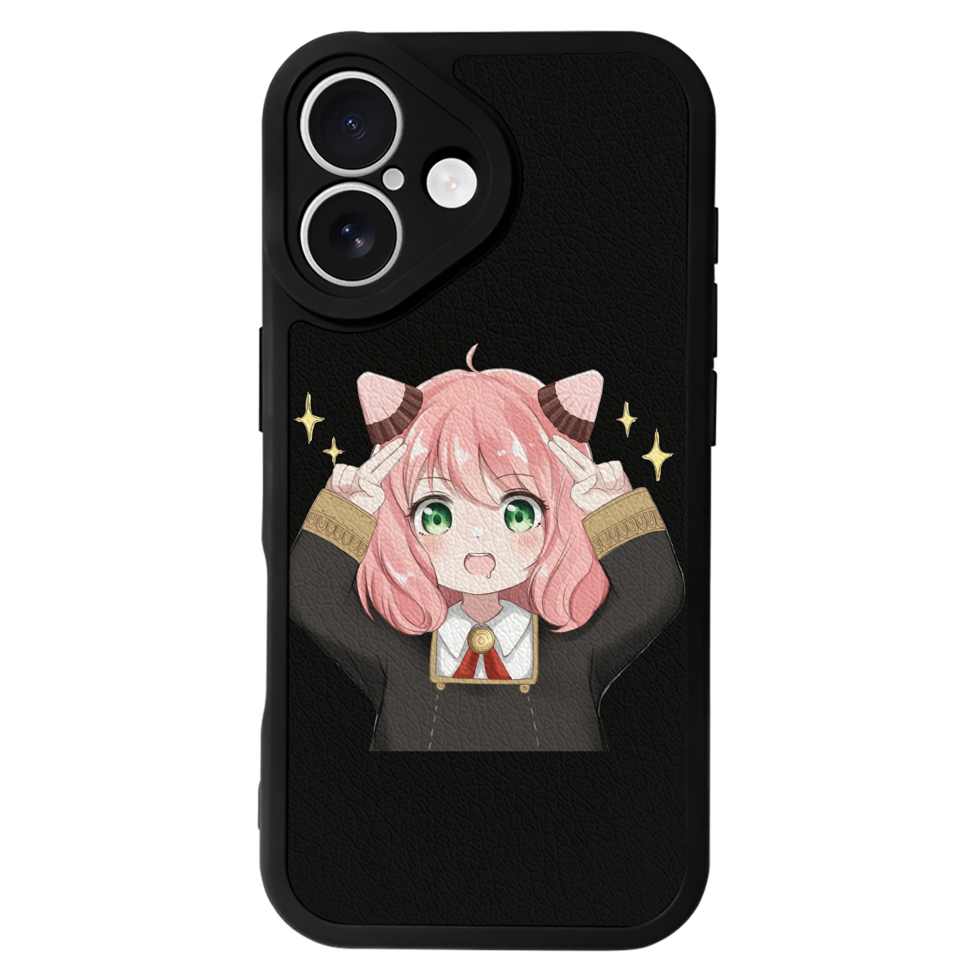 （画像用） SPY×FAMILY间谍家家酒 【iPhone 16シリーズ対応】シリコンスマホケース（レザー調） 材質：シリコン